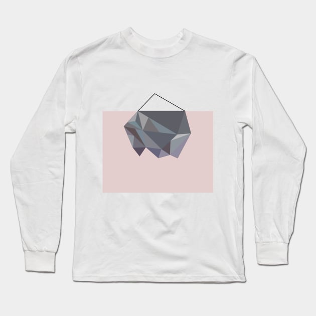 Tip Of The Iceberg Long Sleeve T-Shirt by VollkornPopcorn